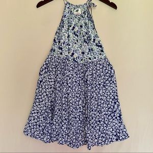 Forever 21 Floral Self-tie Swing Dress